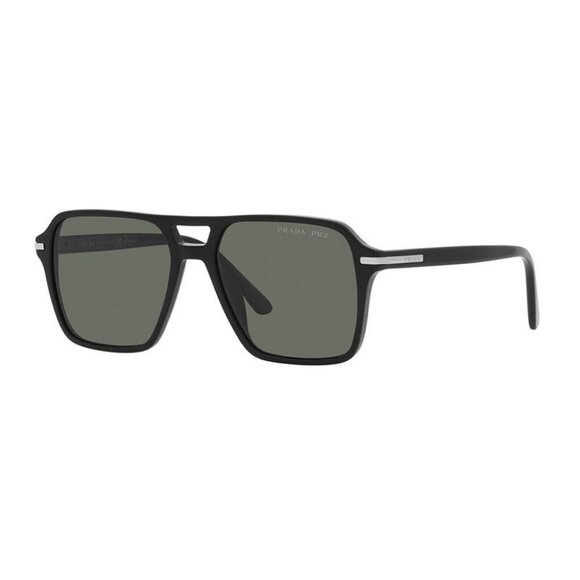 NEW PRADA SUNGLASSES PR20YS 1AB03R MEN SQUARE SPR 20Y BLACK PR 20YS 1AB03R - Picture 1 of 3